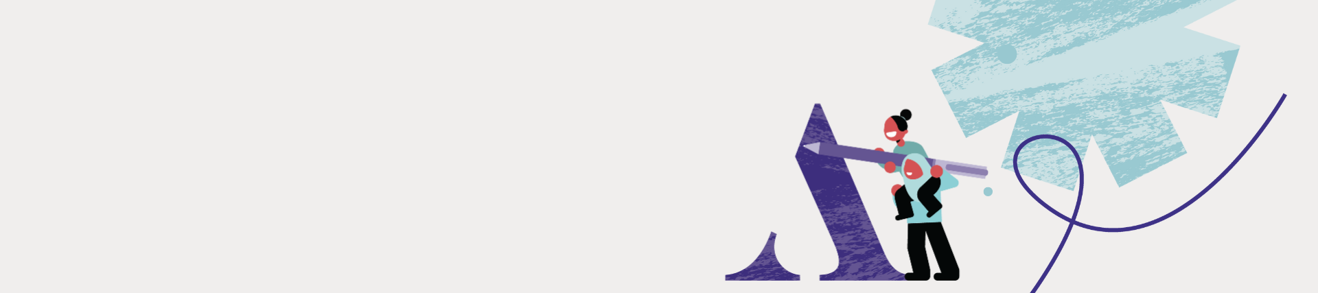 Artsmark's logo and illustration